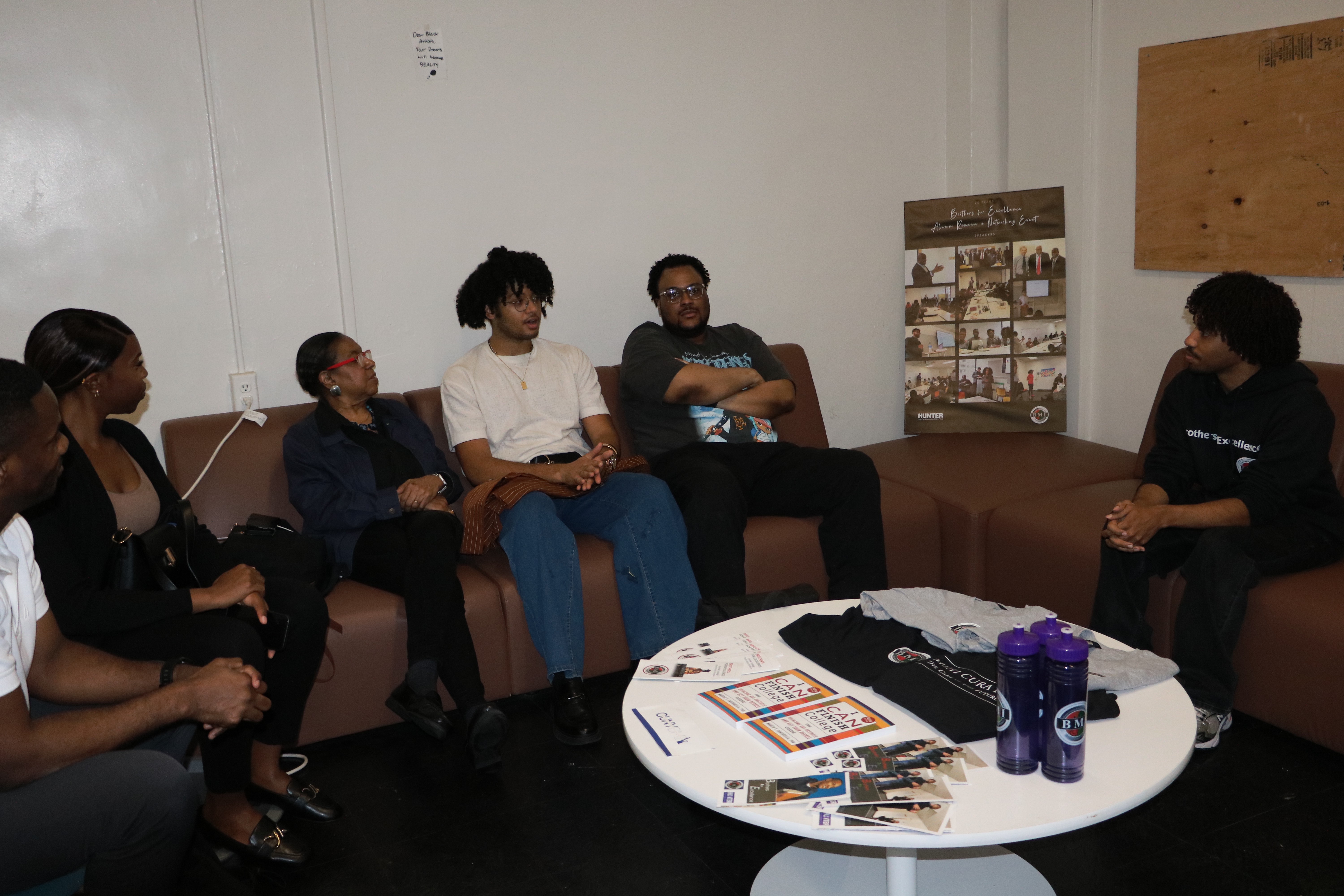 Group discussion at Gyaff event