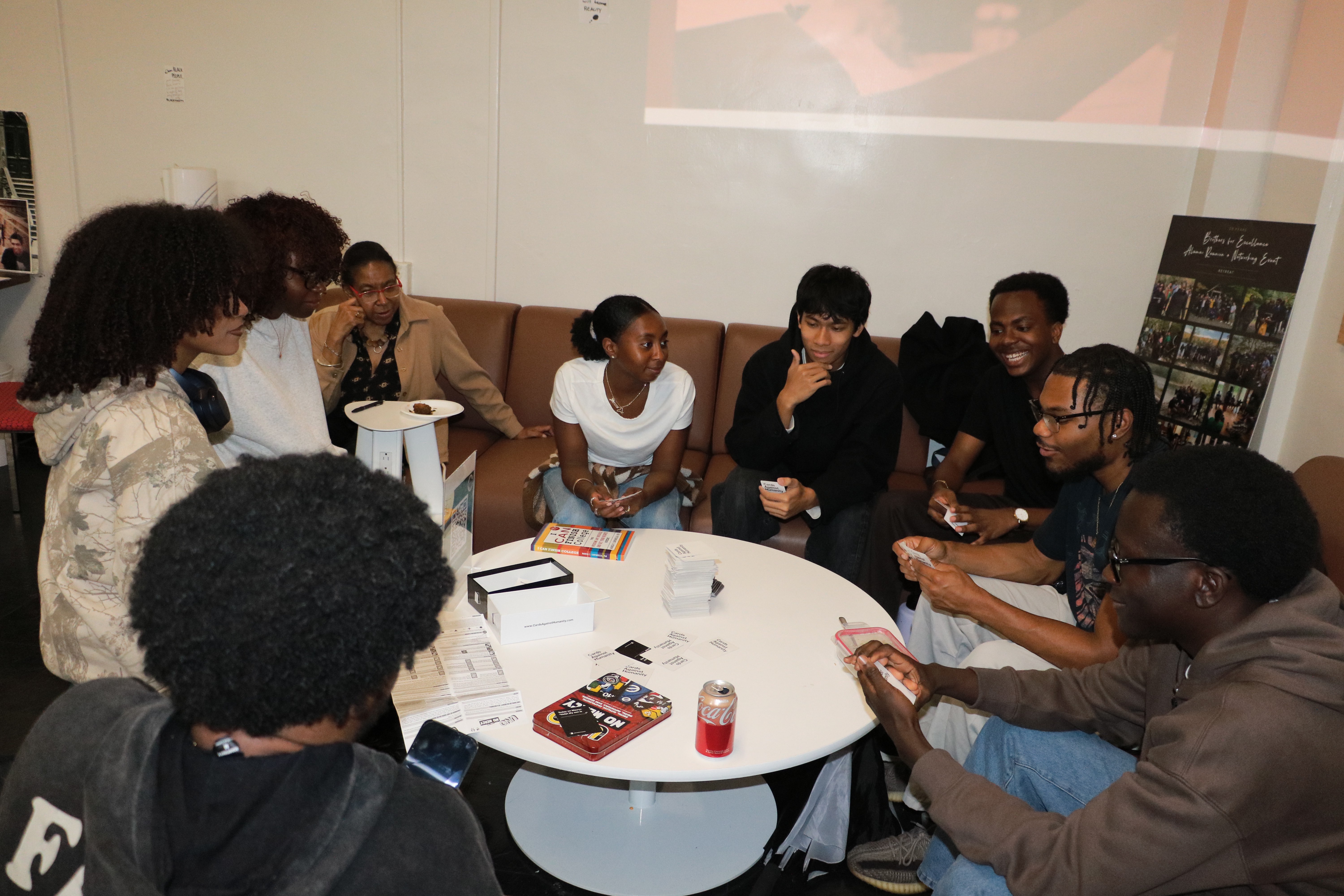 Students at Welcome Bash